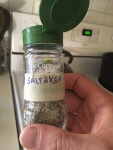 Sea salt and kelp blend